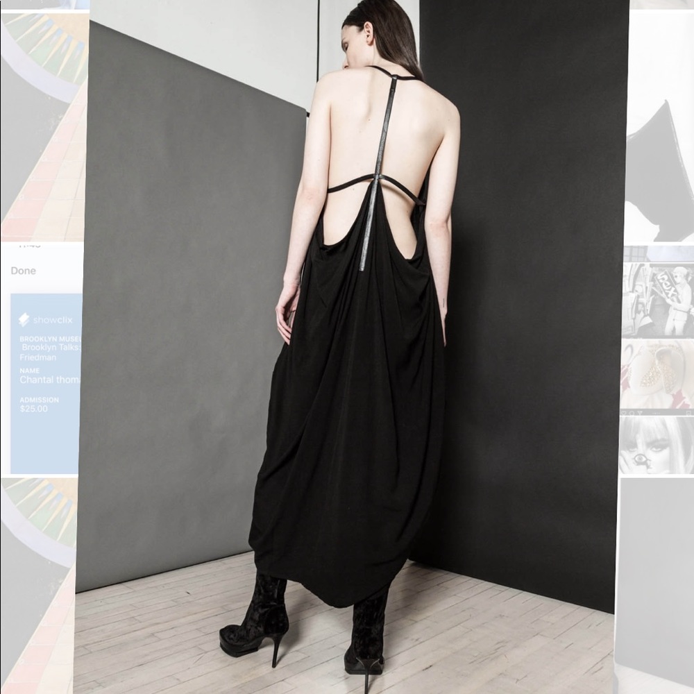 NWT Nicholas K black BOCAS dress orig. $425